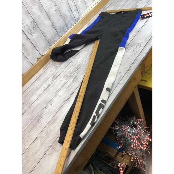 cowgirl argyle boho cozy grandpa dad FILA Men's Jogger Track Pants Sz Small - Picture 3 of 5